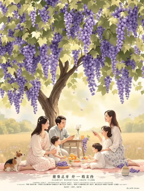 葡萄树下 海报