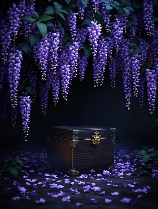 紫藤下的秘密 海报